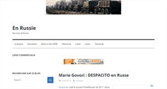 Desktop Screenshot of enrussie.fr