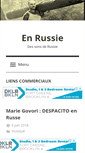 Mobile Screenshot of enrussie.fr